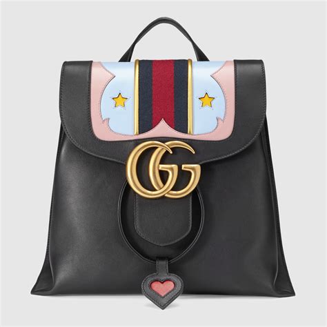 gucci 105 marmont suede|Gucci Marmont leather backpack.